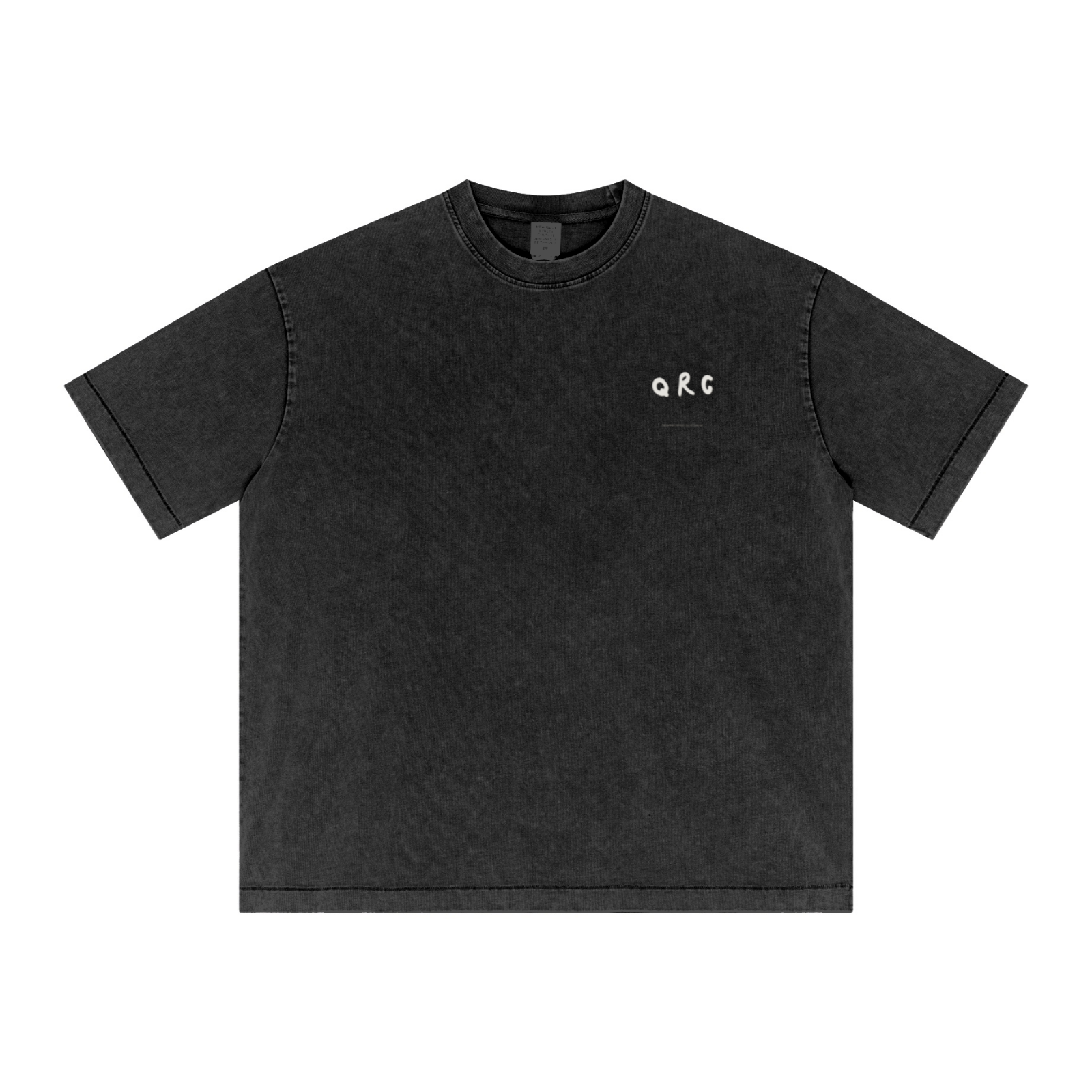 285GSM Vintage Snowflake Wash T-shirt Snow Wash