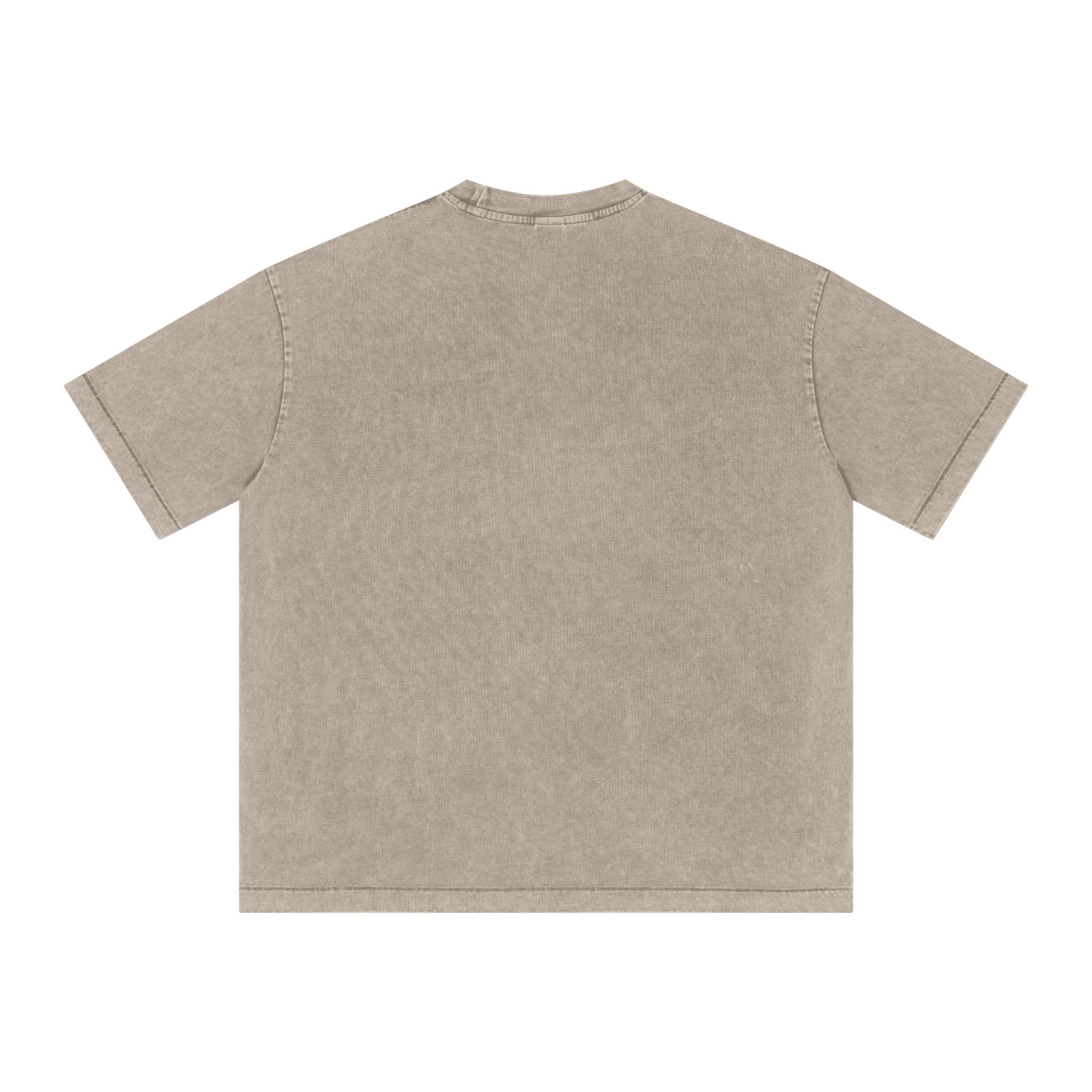 285GSM Vintage Snowflake Wash T-shirt khaki