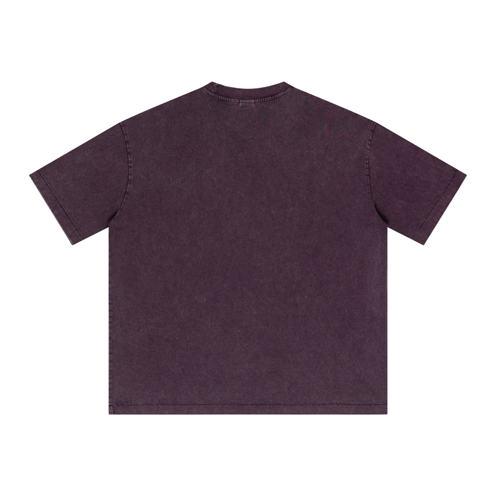 285GSM Vintage Snowflake Wash T-shirt Purple