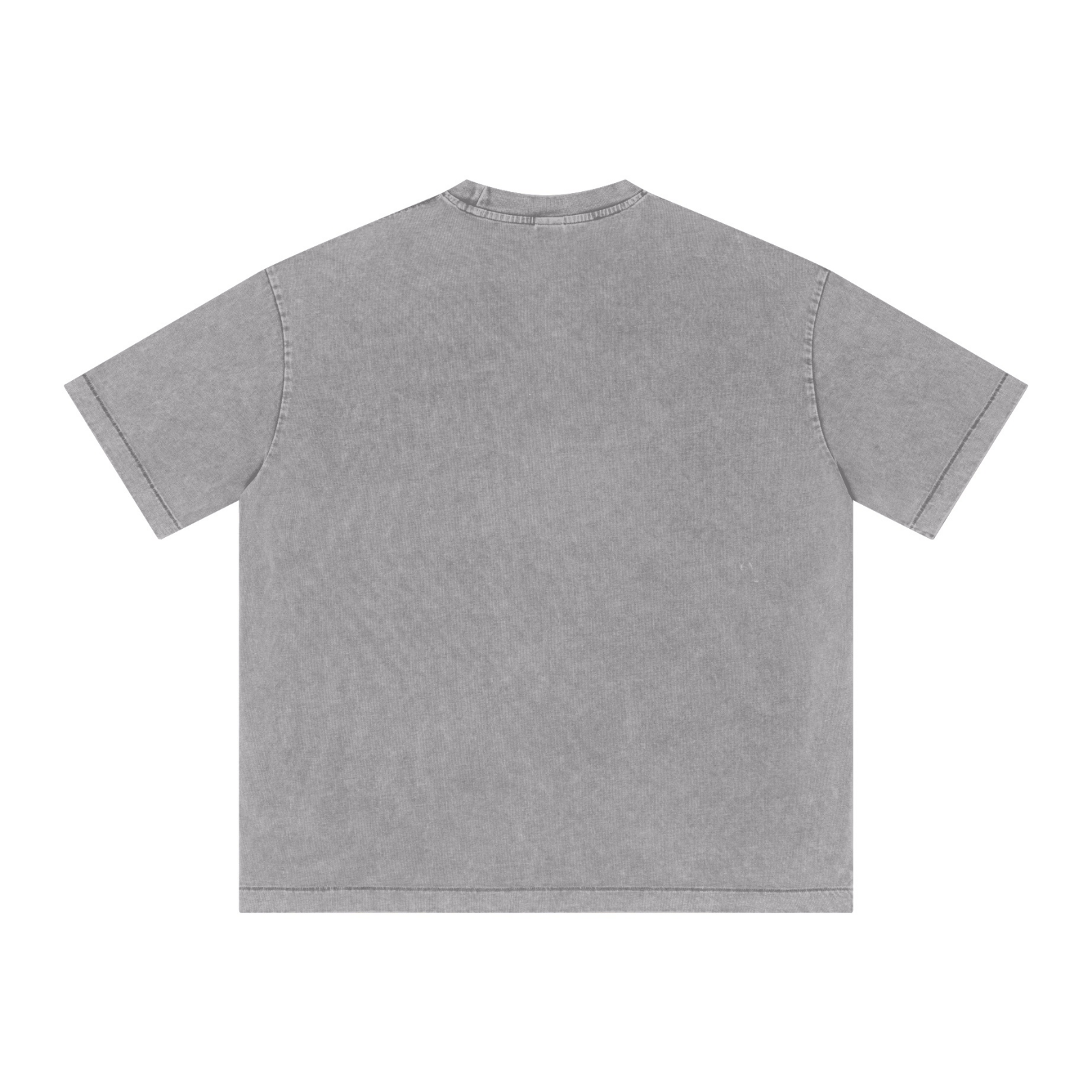 285GSM Vintage Snowflake Wash T-shirt Light grey
