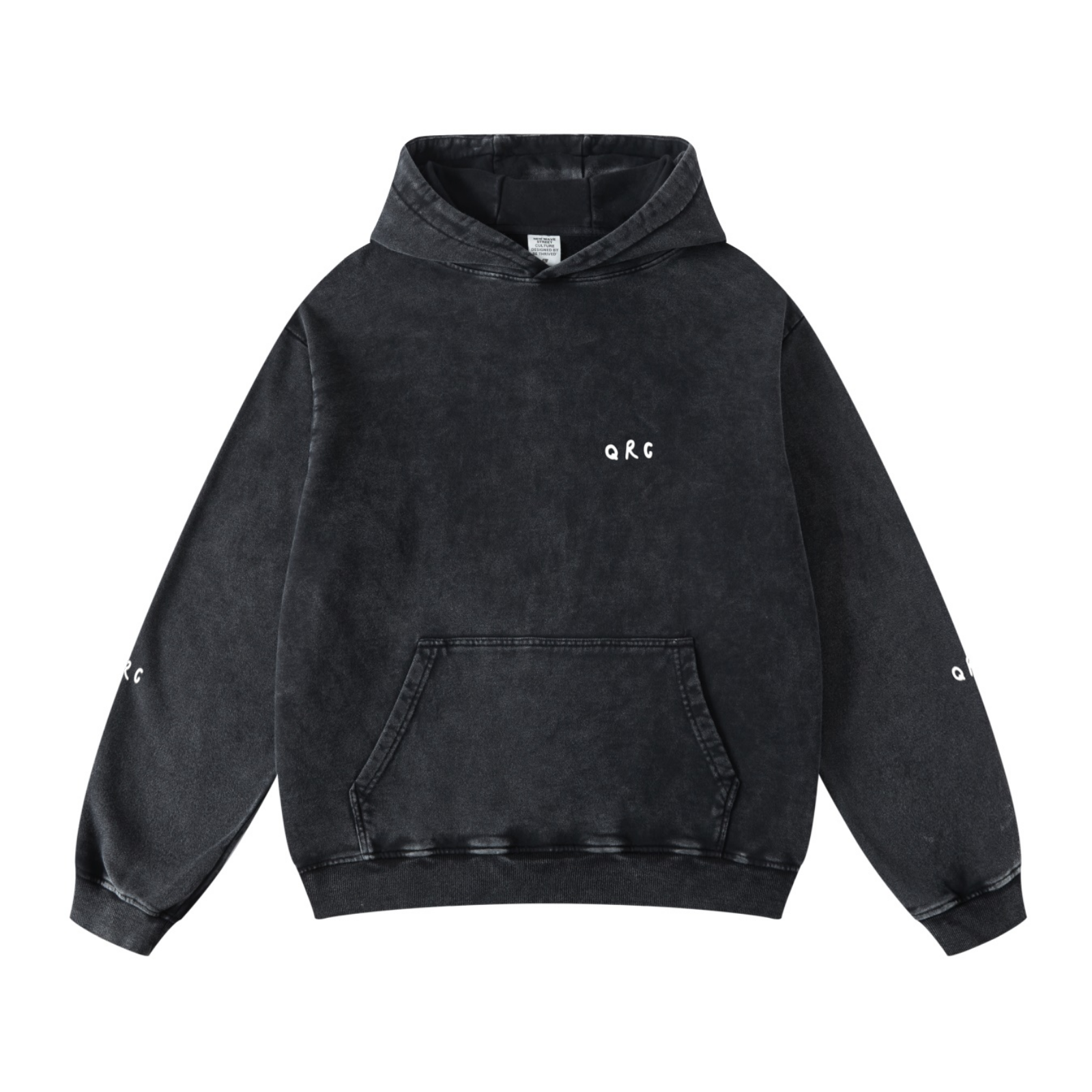 420GSM Men's Best Cool Streetwear Hoodie Snow Wash
