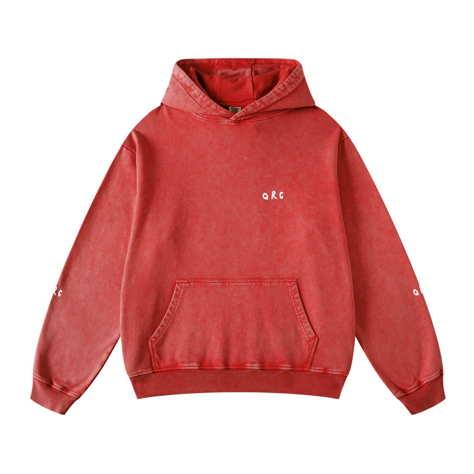 420GSM Men's Best Cool Streetwear Hoodie Red