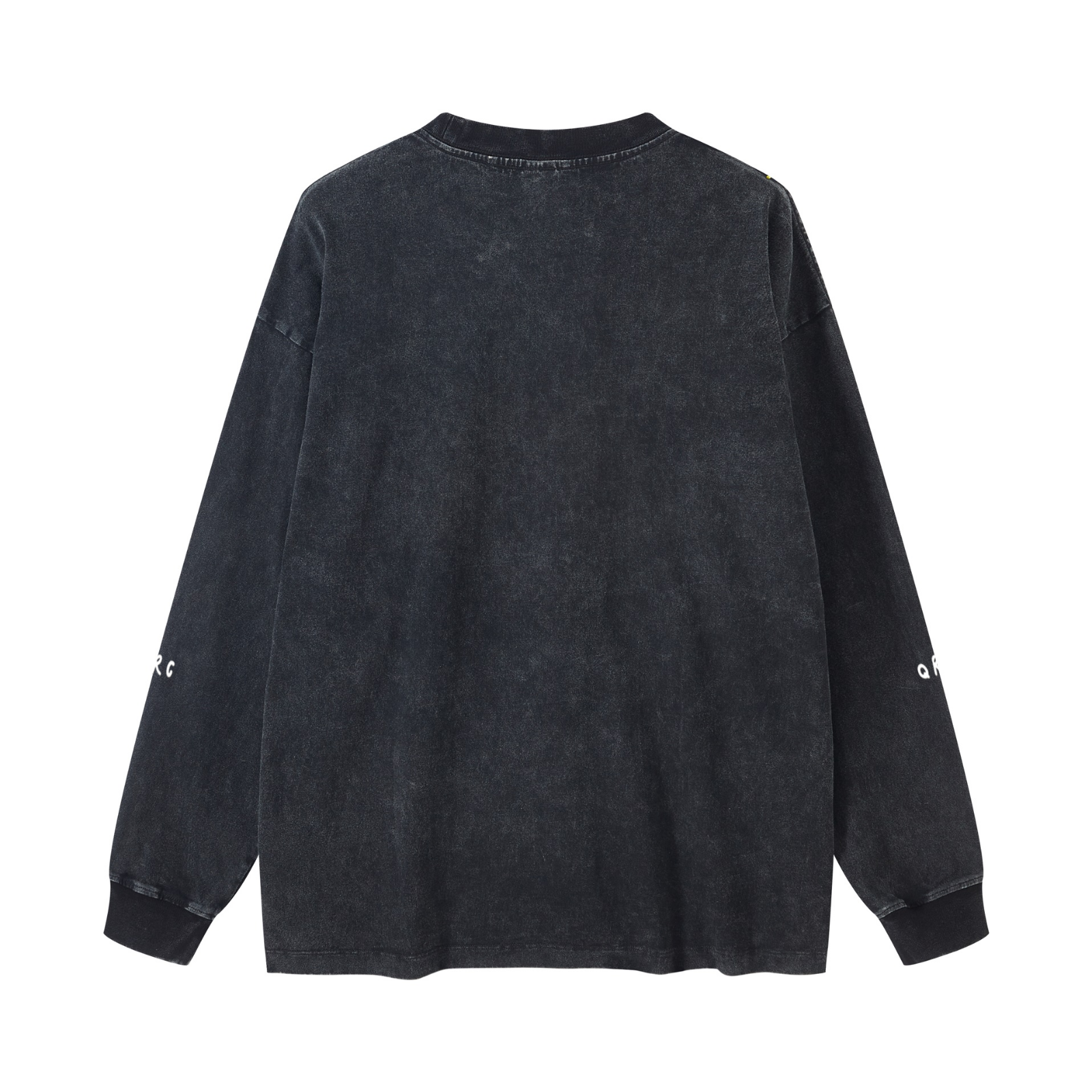 270GSM Women’s Versatile Vintage Long Sleeve Tee Snow Wash