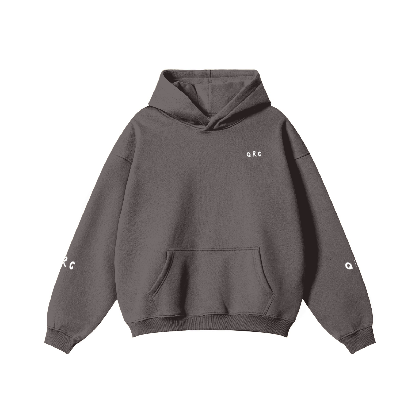 345GSM Solid Color Pullover Hoodie Plum Purple